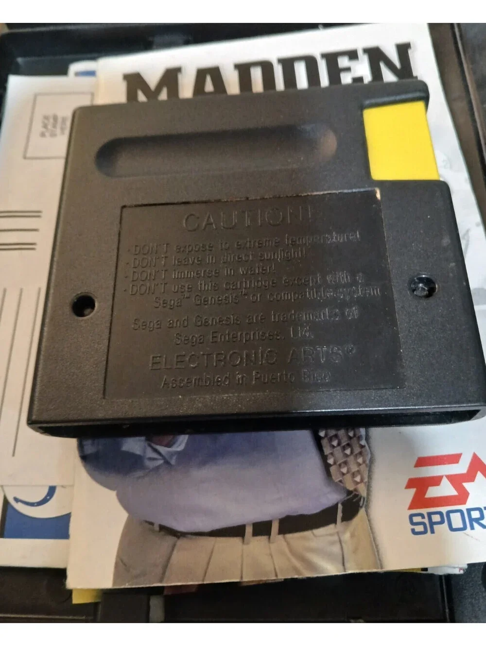 Madden 97 & NFL Football '94 Starring Joe Montana (Sega Genesis) Bundle